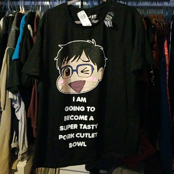 Hot Topic Tops - Hot Topic Yuri!!! On Ice shirt
